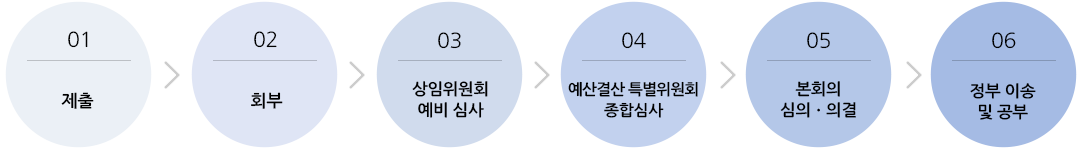 예산안 심의 절차
